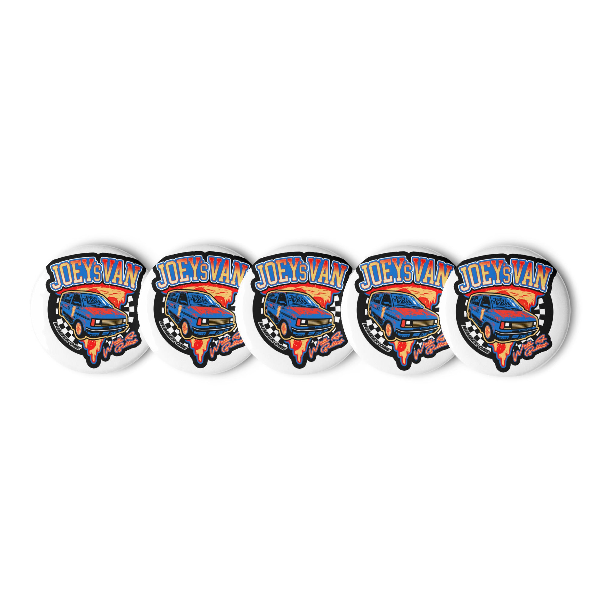 Vintage Racing Pins (5 Count) – Joey's Van